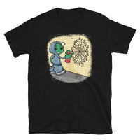 Alien Graffiti Short-Sleeve Unisex T-Shirt