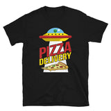 Alien Pizza Delivery Short-Sleeve Unisex T-Shirt