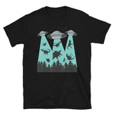 Dino Abduction 1 Short-Sleeve Unisex T-Shirt