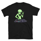 Alien DJ Short-Sleeve Unisex T-Shirt