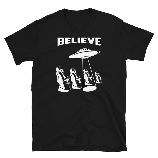 Easter Island Abduction Short-Sleeve Unisex T-Shirt