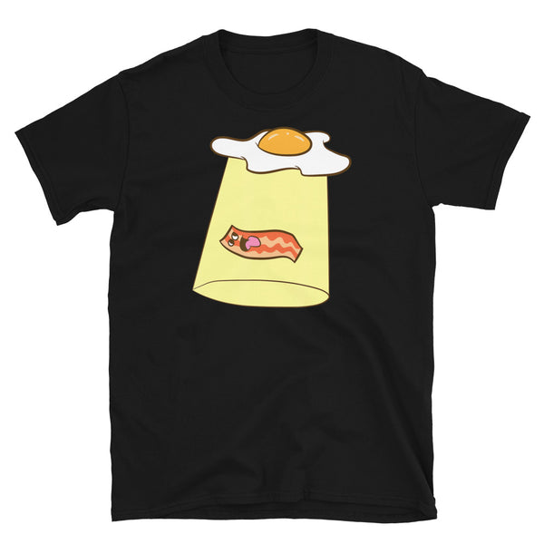 Bacon Abduction 3 Short-Sleeve Unisex T-Shirt