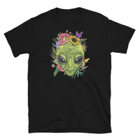 Flower Alien Short-Sleeve Unisex T-Shirt