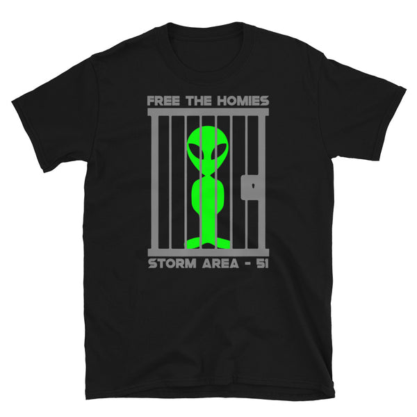 Free the Homies (Storm Area 51) Short-Sleeve Unisex T-Shirt