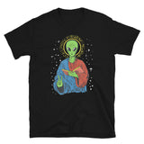 Alien Jesus Short-Sleeve Unisex T-Shirt