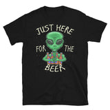 Just Here for the Beer Short-Sleeve Unisex T-Shirt