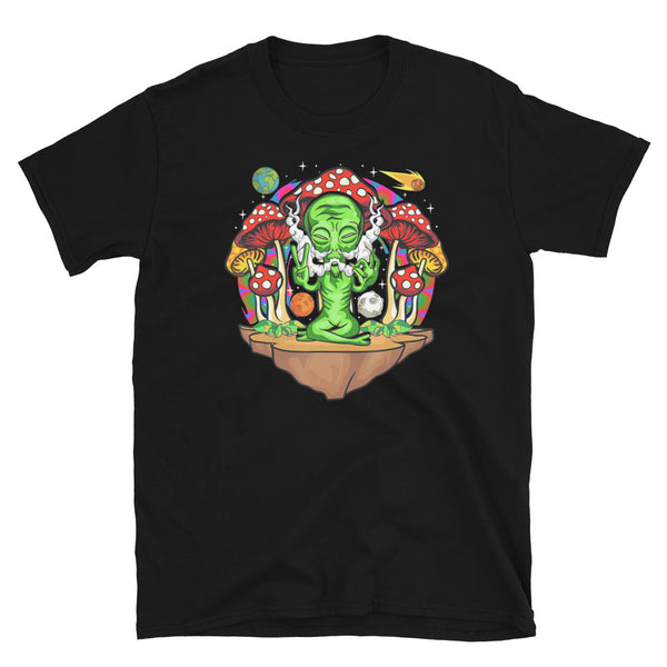 Alien Mushrooms Short-Sleeve Unisex T-Shirt