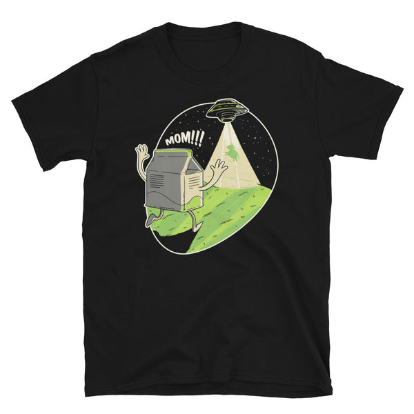 MOM! (Cow Abduction) Short-Sleeve Unisex T-Shirt