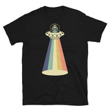 UFO Beam Short-Sleeve Unisex T-Shirt