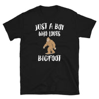 Boy Who Loves Bigfoot Short-Sleeve Unisex T-Shirt