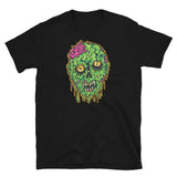 Melting Zombie Head Short-Sleeve Unisex T-Shirt