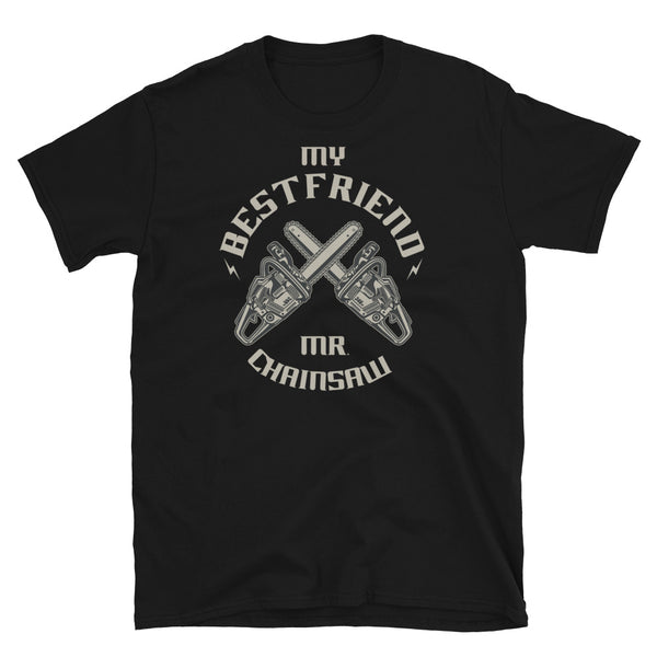 Mr Chainsaw Short-Sleeve Unisex T-Shirt