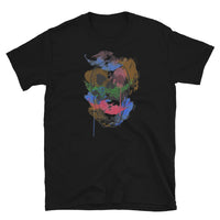 Watercolor Skull 7 Short-Sleeve Unisex T-Shirt