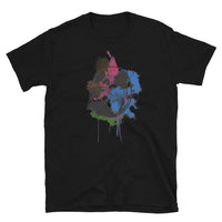 Watercolor Skull 6 Short-Sleeve Unisex T-Shirt