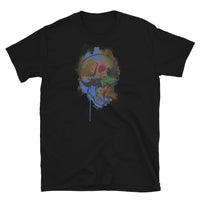 Watercolor Skull 5 Short-Sleeve Unisex T-Shirt