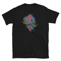 Watercolor Skull 4 Short-Sleeve Unisex T-Shirt