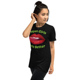 Vegan Girls Taste Better Short-Sleeve Unisex T-Shirt