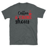 Coffee & Crime Shows Short-Sleeve Unisex T-Shirt