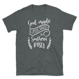 God Made Jesus Saved & Southern Raised Short-Sleeve Unisex T-Shirt