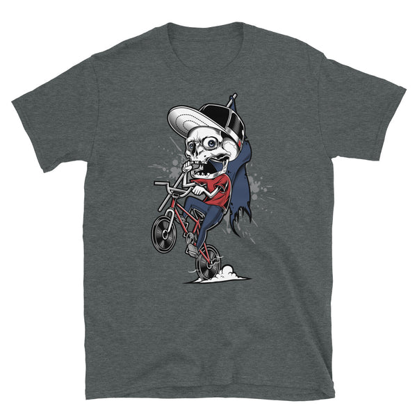 Skull Biker Short-Sleeve Unisex T-Shirt