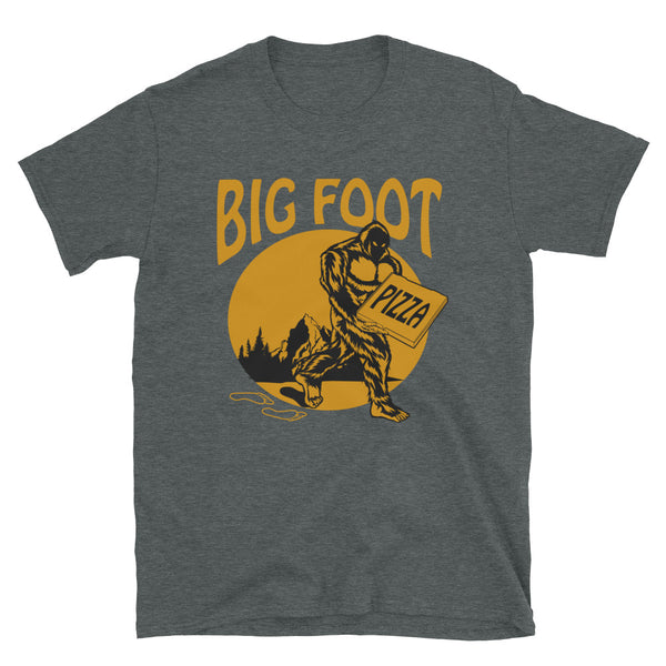 Big Foot Pizza Short-Sleeve Unisex T-Shirt