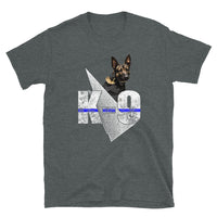 Blue Line K9 Short-Sleeve Unisex T-Shirt