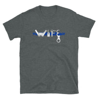 Thin Blue Line Wife Short-Sleeve Unisex T-Shirt