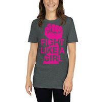 Fight Like a Girl Short-Sleeve Unisex T-Shirt