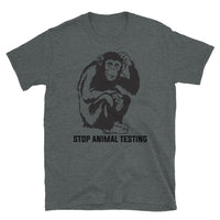 Stop Animal Testing Short-Sleeve Unisex T-Shirt