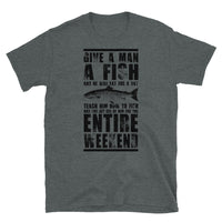 Give a Man a Fish Short-Sleeve Unisex T-Shirt