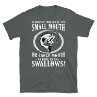 Small Mouth or Large Mouth Short-Sleeve Unisex T-Shirt