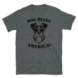 Dog Bless America Short-Sleeve Unisex T-Shirt