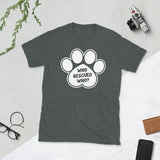 Who Rescued Who Short-Sleeve Unisex T-Shirt