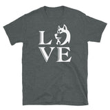 Dog Love Short-Sleeve Unisex T-Shirt