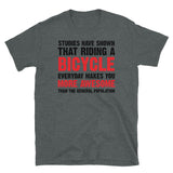 Riding a Bicycle Short-Sleeve Unisex T-Shirt