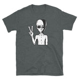 Alien Peace Short-Sleeve Unisex T-Shirt