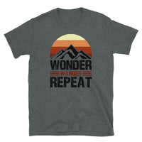 Wonder Wander Repeat Short-Sleeve Unisex T-Shirt