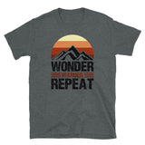 Wonder Wander Repeat Short-Sleeve Unisex T-Shirt