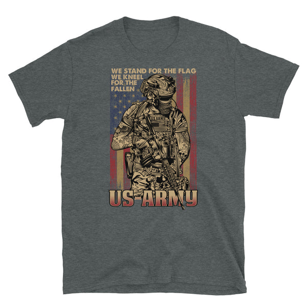 We Stand for the Flag (US Army) Short-Sleeve Unisex T-Shirt