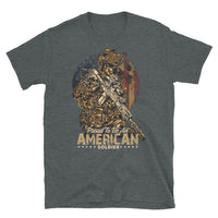 Proud to be an American Soldier Short-Sleeve Unisex T-Shirt