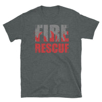 Fire Rescue Short-Sleeve Unisex T-Shirt