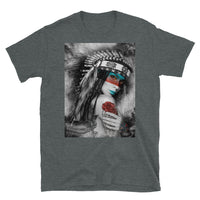 Beautiful Native Woman Short-Sleeve Unisex T-Shirt