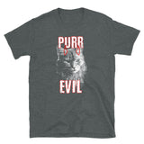 Purr Evil Short-Sleeve Unisex T-Shirt