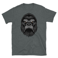 Gorilla Head Short-Sleeve Unisex T-Shirt