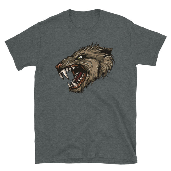 Wolf Head Short-Sleeve Unisex T-Shirt