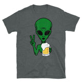 Alien Beer Short-Sleeve Unisex T-Shirt