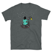 Alien Swan Float Short-Sleeve Unisex T-Shirt