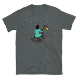 Alien Swan Float Short-Sleeve Unisex T-Shirt