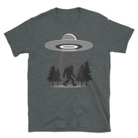 Bigfoot Abduction Short -Sleeve Unisex T-Shirt