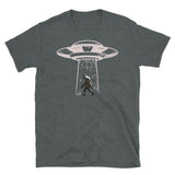 Abducting Bigfoot 3 Short-Sleeve Unisex T-Shirt